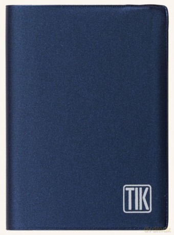 Kalendarz 2019 TIK kieszonkowy metalic niebieski [KALENDARZ]