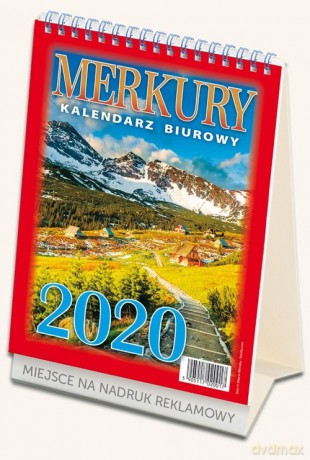 Kalendarz Merkury 2020 5 sztuk mix [KALENDARZ]