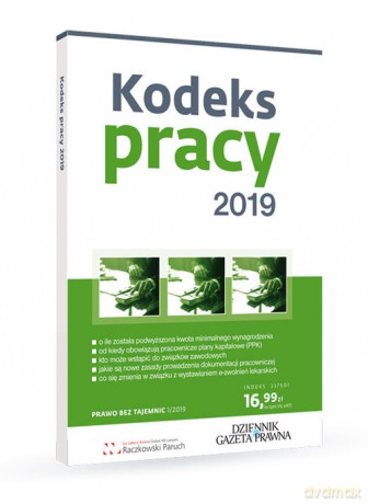 Kodeks pracy 2019 - Sławoimir Paruch, Robert Stępień [KSIĄŻKA]