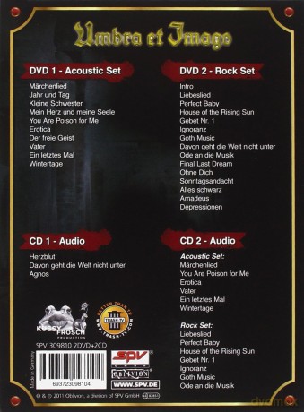 Umbra Et Imago: 20 Limited Edition [2CD]+[2DVD]