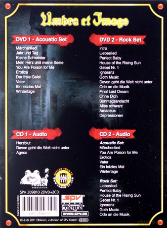Umbra Et Imago: 20 Limited Edition [2CD]+[2DVD]