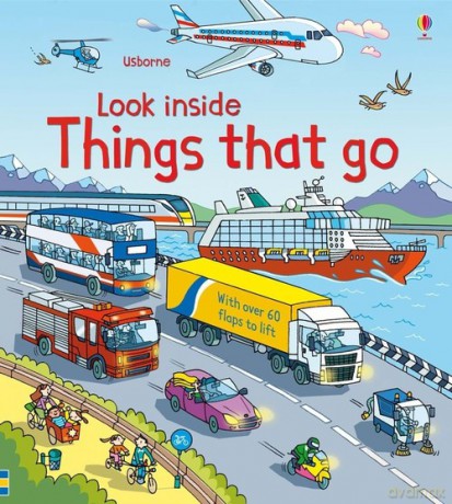 Look inside things that go - Rob Lloyd Jones [KSIĄŻKA]