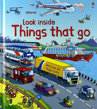 Look inside things that go - Rob Lloyd Jones [KSIĄŻKA]