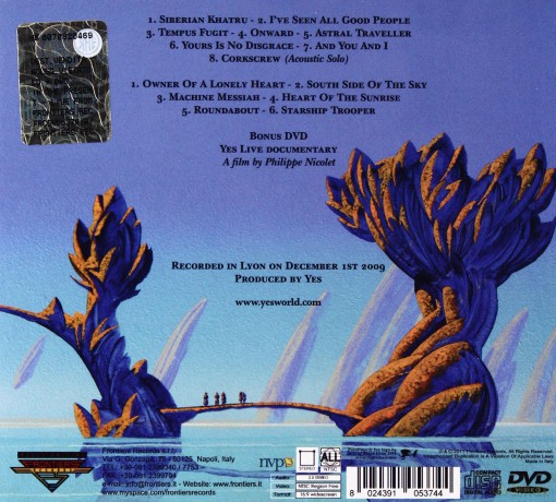 Yes: In The Present Live From Lyon (digipack) [2CD]+[DVD]