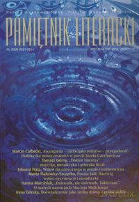Pamiętnik Literacki 2/2012 [KSIĄŻKA]