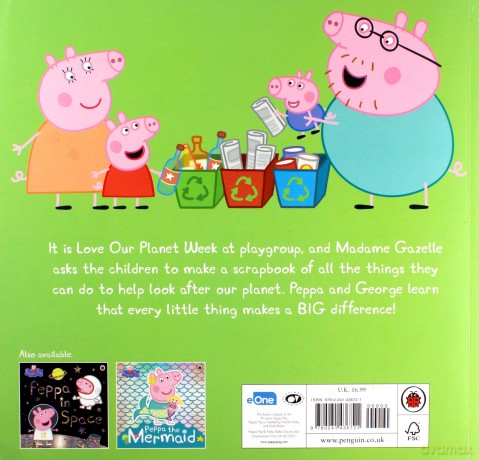 Peppa Pig Peppa Loves Our Planet [KSIĄŻKA]