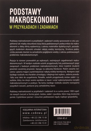 Podstawy makroekonomii w przykładach i zadaniach - Magdalena Olczyk, Aleksandra Kordalska [KSIĄŻKA]