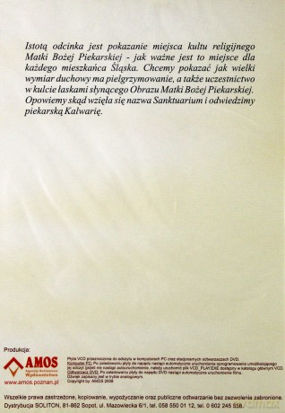Sanktuaria polskie - Sanktuarium Matki Sprawiedliwości i Miłości Społecznej w Piekarach Śląskich [VCD]