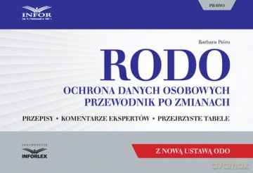 RODO Ochrona danych osobowych - Barbara Pióro [KSIĄŻKA]