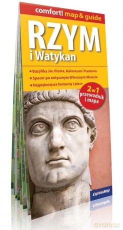 Rzym i Watykan 2w1 Przewodnik i mapa [KSIĄŻKA]