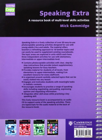 Speaking Extra Resource Book - Mick Gammidge [KSIĄŻKA]