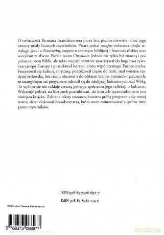Świat kultury Romana Brandstaettera [KSIĄŻKA]
