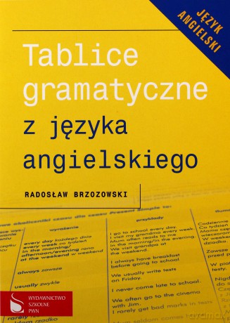 Tablice gramatyczne z języka angielskiego - Radosław Brzozowski [KSIĄŻKA]
