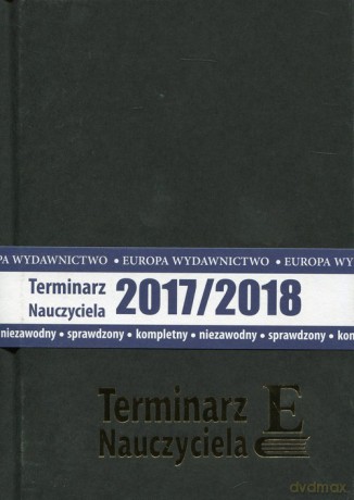 Terminarz nauczyciela 2017/2018 mix [KALENDARZ]