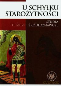 U schyłku starożytności 11/2012 [KSIĄŻKA]