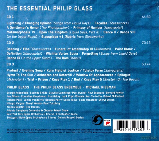 Philip Glass: The Essential Philip Glass (digipack) [3CD]