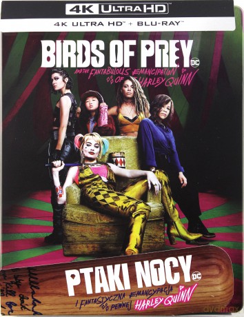 Ptaki Nocy i Fantastyczna Emancypacja Pewnej Harley Quinn (steelbook) [Blu-Ray 4K]+[Blu-Ray]