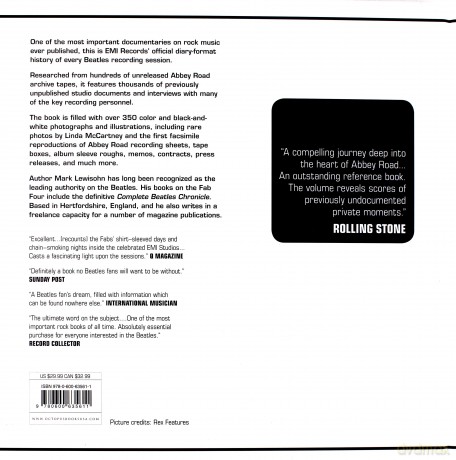 The Complete Beatles Recording Sessions: The Official Story of the Abbey Road years 1962-1970 - Mark Lewisohn [KSIĄŻKA]