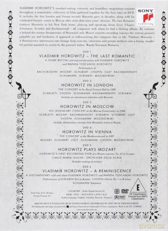 Vladimir Horowitz: Horowitz. The Video Collection [6DVD]