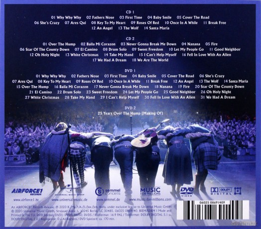 Kelly Family: 25 Years Later - Live [2CD]+[2DVD]