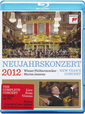 Mariss Jansons & Wiener Philha: Neujahrskonzert 2012 / New Year's Concert 2012 [Blu-Ray]