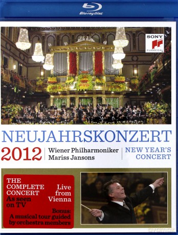 Mariss Jansons & Wiener Philha: Neujahrskonzert 2012 / New Year's Concert 2012 [Blu-Ray]