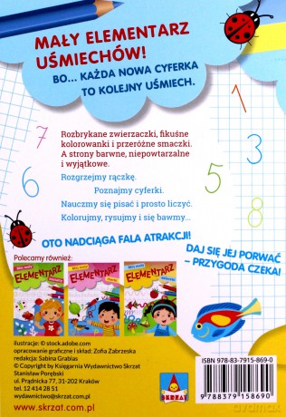 Cyferki. Mój mały elementarz [KSIĄŻKA]