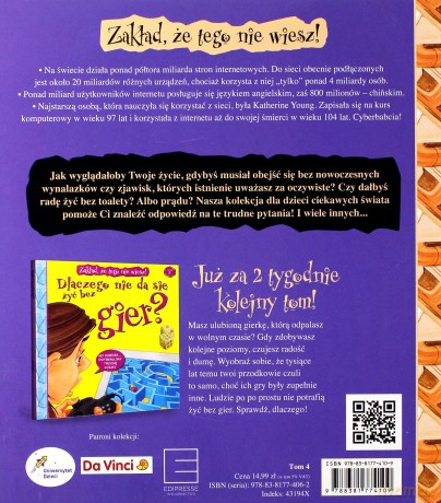 Dlaczego nie da się żyć bez internetu. Zakład, że tego nie wiesz! (Tom 4) [KSIĄŻKA]