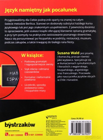 Hiszpański dla Bystrzaków - Susana Wald, Cecie Kraynak Ma [KSIĄŻKA]