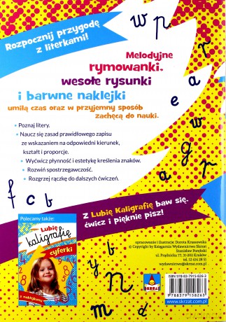 Lubię kaligrafię. Literki - Dorota Krassowska [KSIĄŻKA]