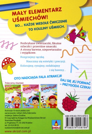 Mój Mały Elementarz. Szlaczki - Zofia Zabrzeska [KSIĄŻKA]