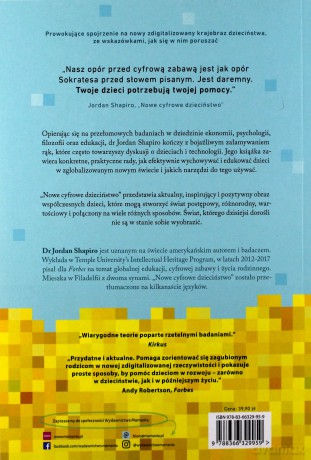 Nowe dzieciństwo. Jak wychowywać dzieci, by radziły sobie w usieciowionym świecie - Jordan Shapiro [KSIĄŻKA]