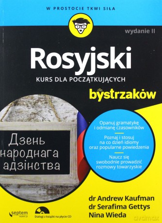 Rosyjski dla Bystrzaków - Andrew Kaufman, Serafima Gettys, Nina Wieda [KSIĄŻKA]