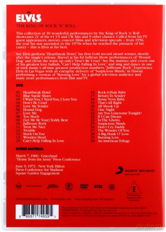 Elvis Presley: King Of Rock & Roll [DVD]