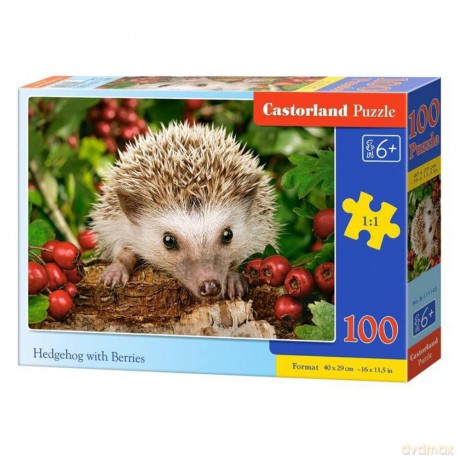 CASTORLAND 100 el. Jeż [PUZZLE]