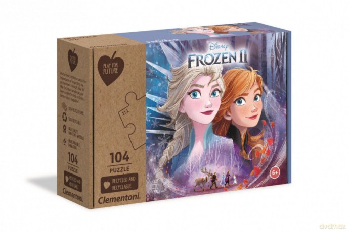 CLEMENTONI 104 el. Play For Future Frozen 2 [PUZZLE]