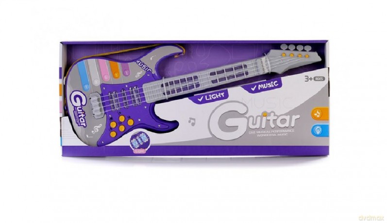 Gitara ze światłem i dźwiękiem