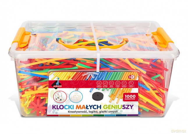 Klocki Małych Geniuszy - Małe słomki [KLOCKI]