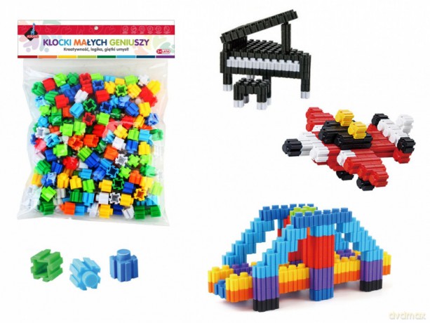 Klocki Małych Geniuszy - Przestrzenne [KLOCKI]