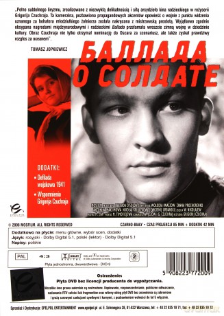 Klasyka Kina Radzieckiego: Ballada o żołnierzu [DVD]