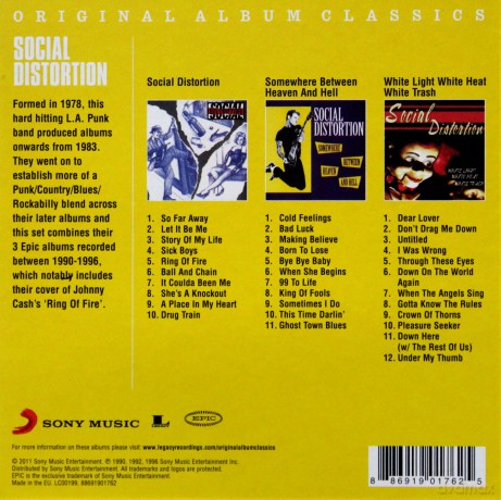 Social Distortion: Original Album Classics [3CD]