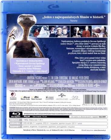 E.T. (Platinum Collection) [Blu-Ray]