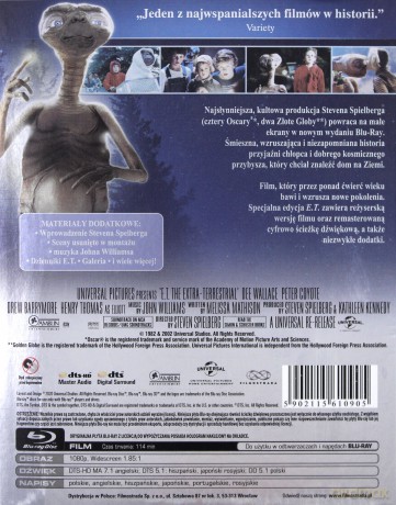 E.T. (Platinum Collection) [Blu-Ray]