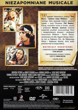 Jesus Christ Superstar 1973 (Kolekcja Musicale) [DVD]