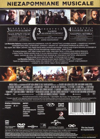 Les Miserables Nędznicy Film (Kolekcja Musicale) [DVD]