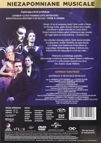 Love Never Dies (Kolekcja Musicale) [DVD]