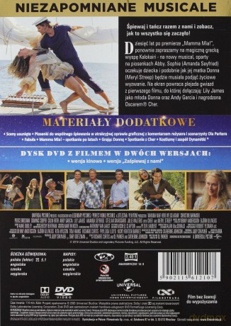Mamma Mia: Here We Go Again (Kolekcja Musicale) [DVD]