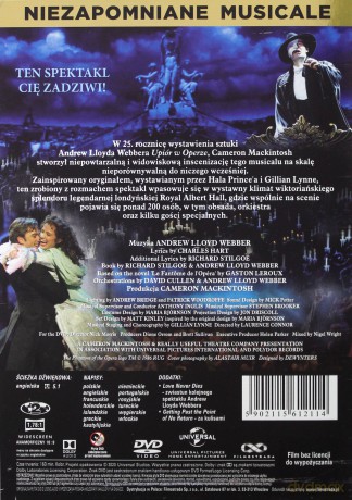 Upiór w operze (Kolekcja Musicale) [DVD]