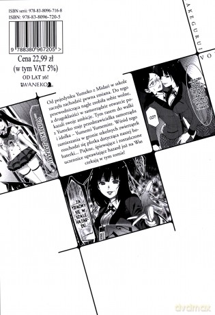 Kakegurui - Szał hazardu (Tom 4) - Homura Kawamoto [KOMIKS]