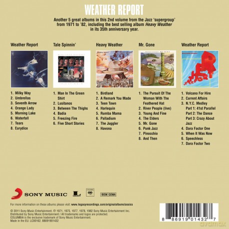 Weather Report: Original Album Classics [5CD]